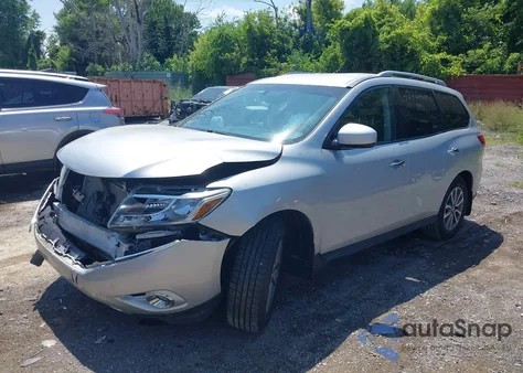 2015 Nissan Pathfinder Sv from USA, damaged, VIN 5N1AR2MM8FC719230